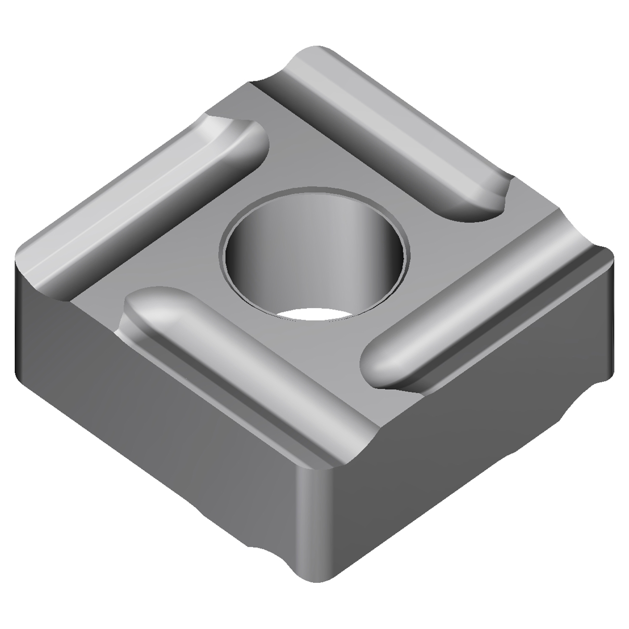 Sumitomo 19T3CBP | SNML432EHM-AC8035P 0.5000" Circle Diameter x 5.16mm Hole Diameter x 0.0315" Radius Absotech Coated Carbide Turning Insert