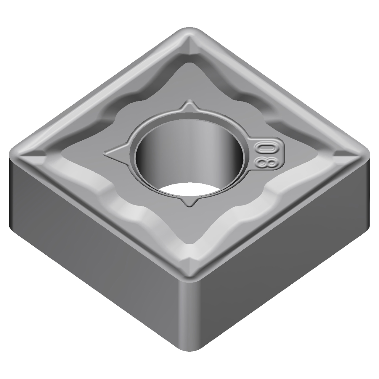Sumitomo 19T4CNT | SNMG643EEM-AC8015P 0.7500" Circle Diameter x 7.94mm Hole Diameter x 0.0472" Radius Absotech Coated Carbide Turning Insert