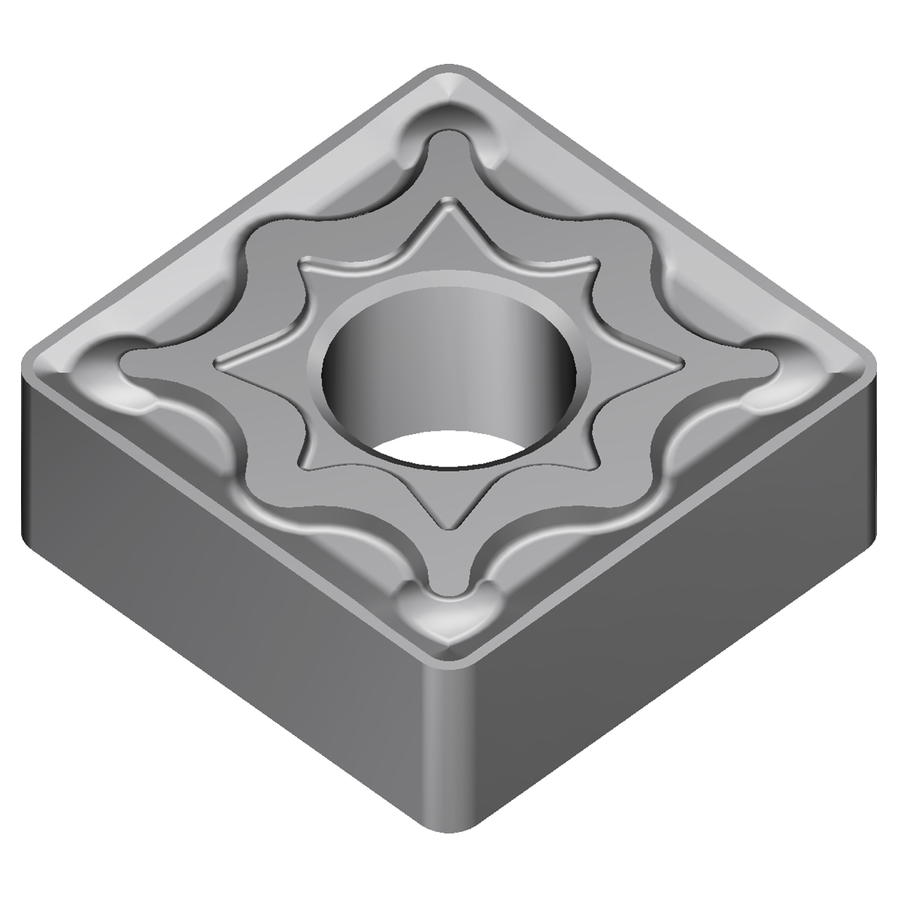 Sumitomo 19T4AVT | SNMG433EUX-AC8015P 0.5000" Circle Diameter x 5.16mm Hole Diameter x 0.0472" Radius Absotech Coated Carbide Turning Insert