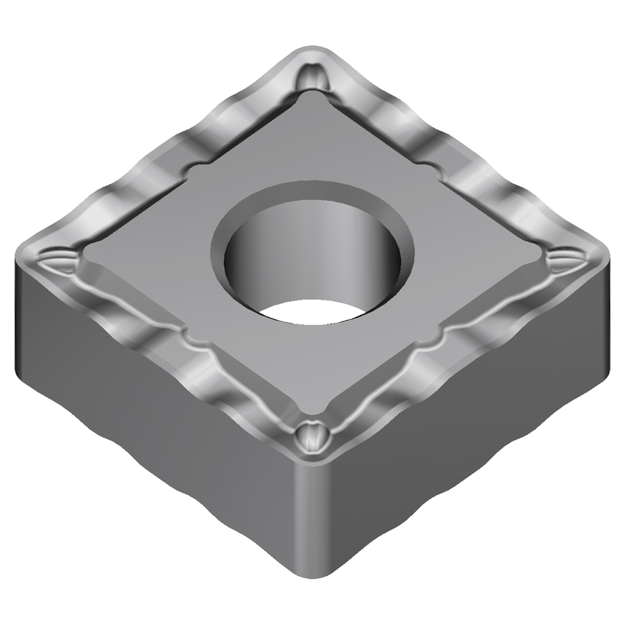 Sumitomo 19T4BEY | SNMG432ESX-AC8015P 0.5000" Circle Diameter x 5.16mm Hole Diameter x 0.0315" Radius Absotech Coated Carbide Turning Insert