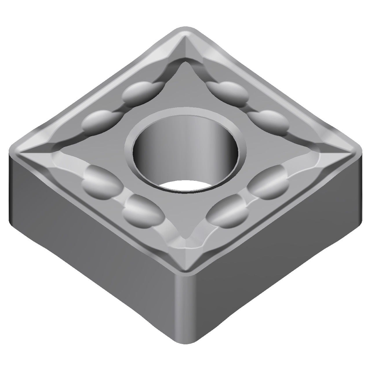 Sumitomo 19T4AFG | SNMG432EMU-AC8015P 0.5000" Circle Diameter x 5.16mm Hole Diameter x 0.0315" Radius Absotech Coated Carbide Turning Insert