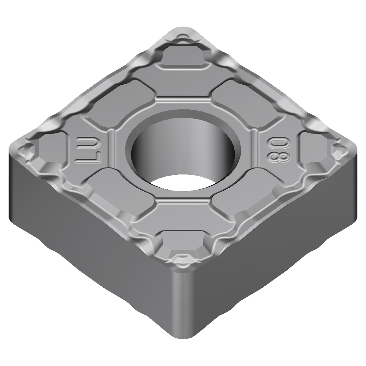 Sumitomo 19T4BUF | SNMG432ELU-AC8015P 0.5000" Circle Diameter x 5.16mm Hole Diameter x 0.0315" Radius Absotech Coated Carbide Turning Insert