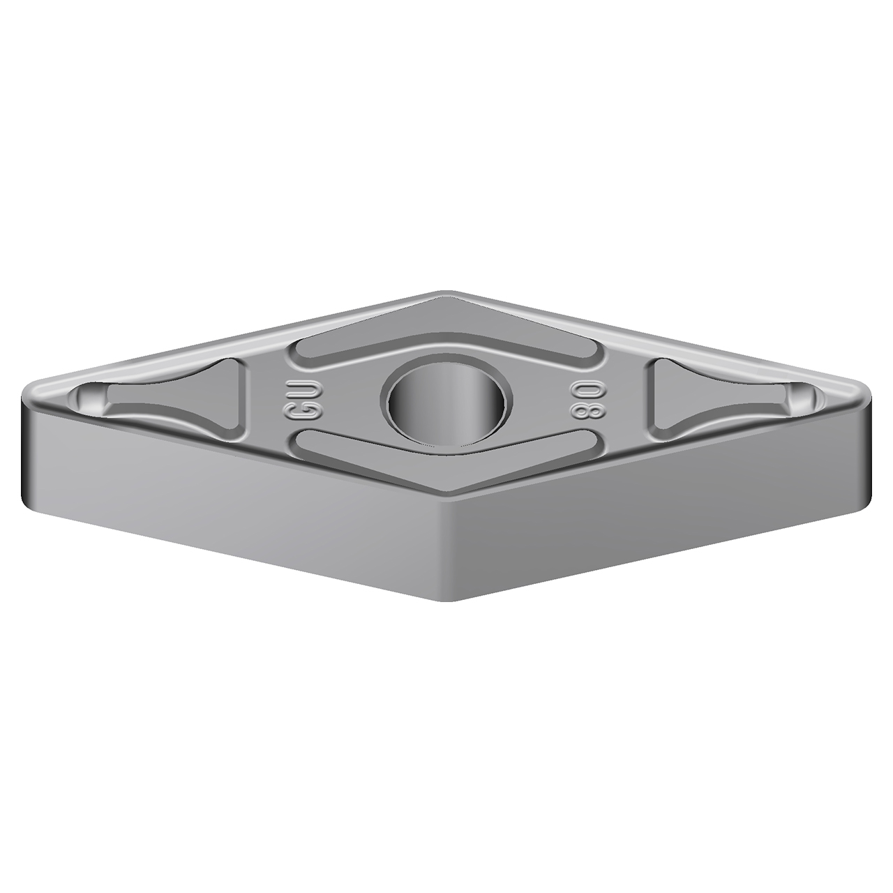 Sumitomo 19T4180 | VNMG333EGU-AC8015P 0.3750" Circle Diameter x 3.81mm Hole Diameter x 0.0472" Radius Absotech Coated Carbide Turning Insert