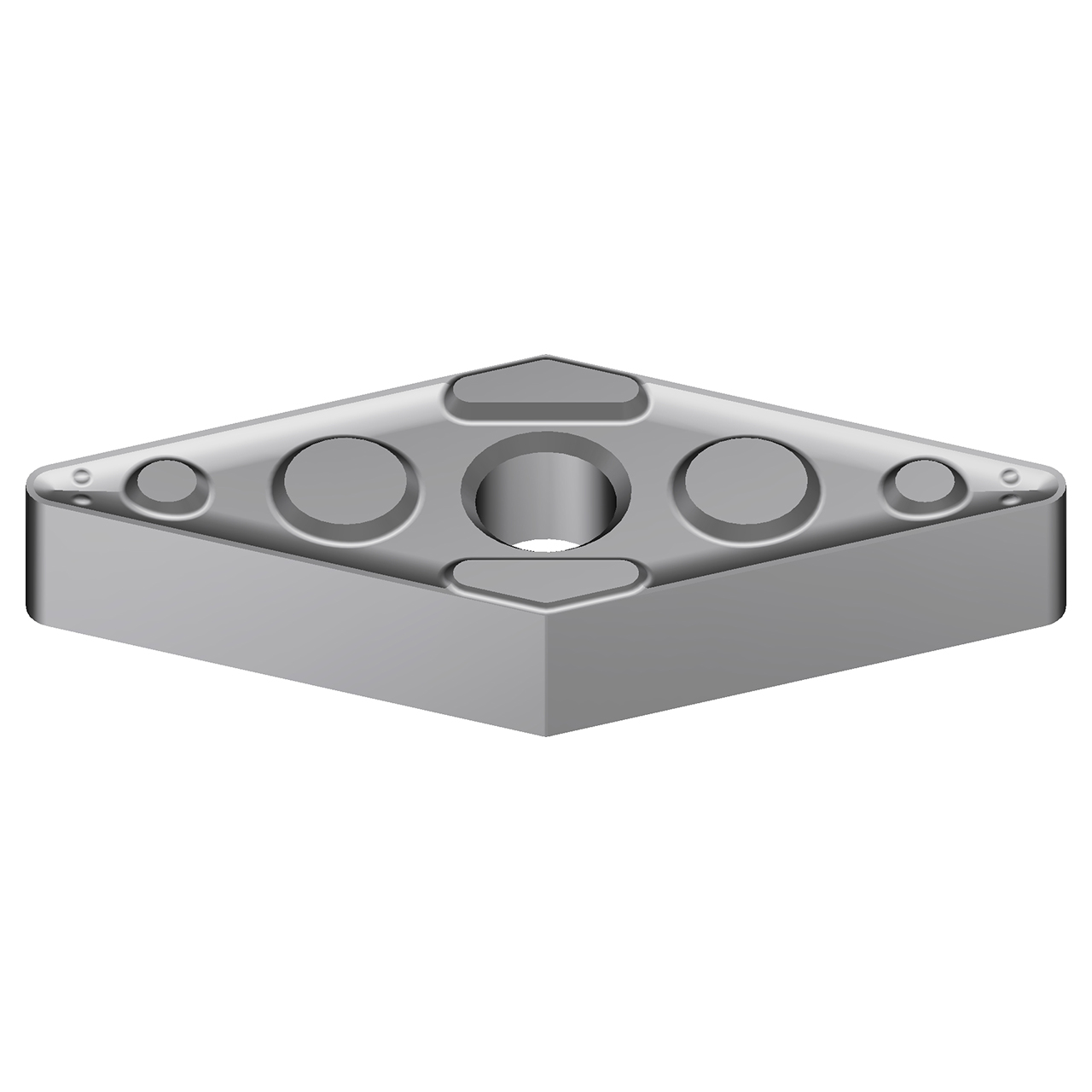 Sumitomo 19T4297 | VNMG332ENG-AC8015P 0.3750" Circle Diameter x 3.81mm Hole Diameter x 0.0315" Radius Absotech Coated Carbide Turning Insert