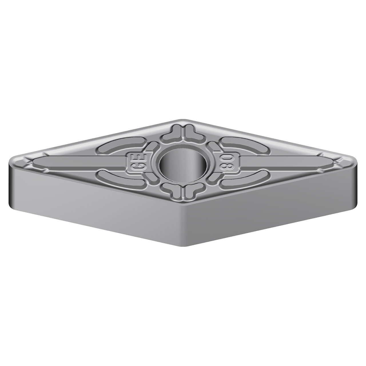 Sumitomo 19T4CBK | VNMG332EGE-AC8015P 0.3750" Circle Diameter x 3.81mm Hole Diameter x 0.0315" Radius Absotech Coated Carbide Turning Insert