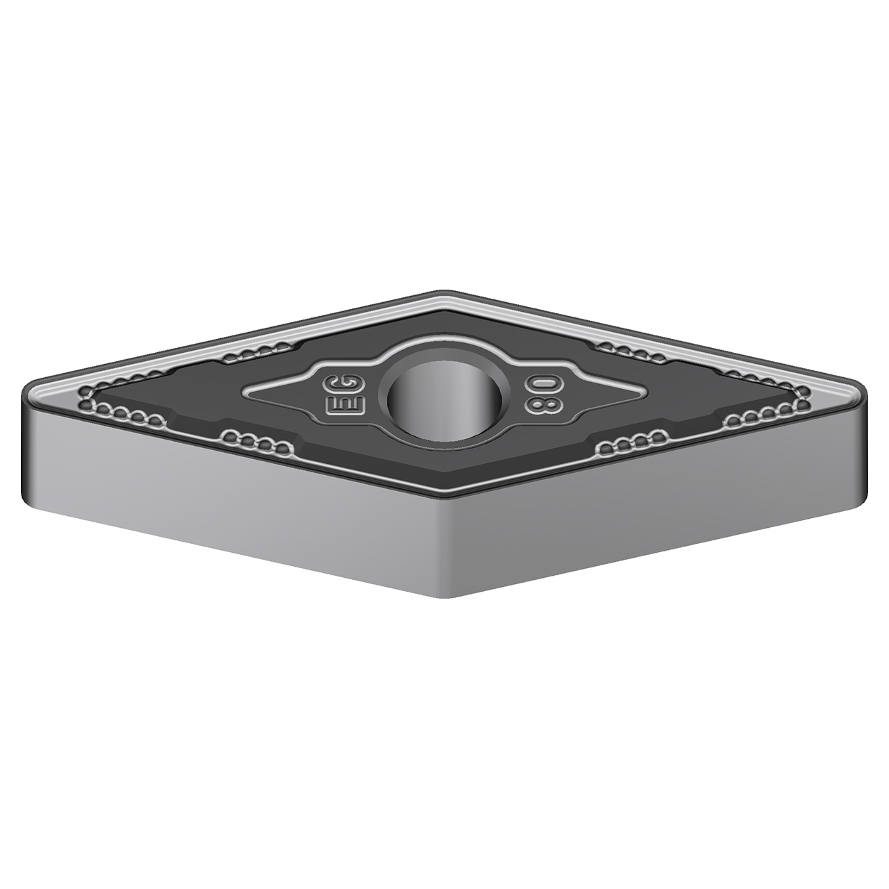 Sumitomo 19P7CJB | VNMG332EEG-AC8025P 0.3750" Circle Diameter x 3.81mm Hole Diameter x 0.0315" Radius Absotech Coated Carbide Turning Insert