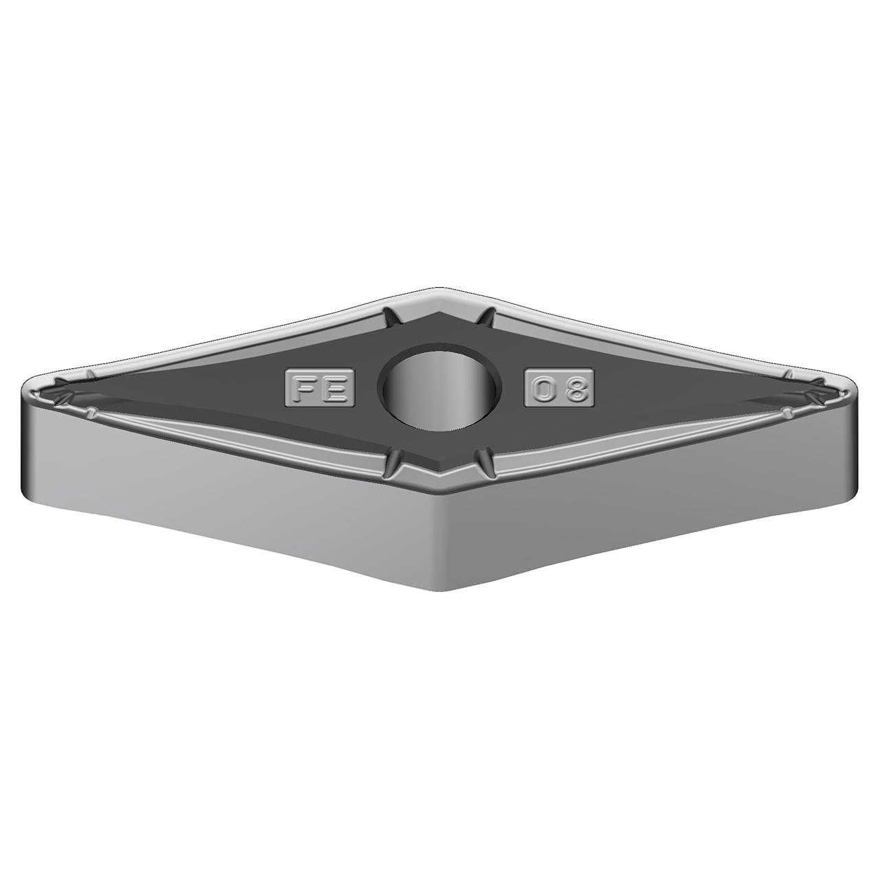 Sumitomo 19P7CUB | VNMG331EFE-AC8025P 0.3750" Circle Diameter x 3.81mm Hole Diameter x 0.0157" Radius Absotech Coated Carbide Turning Insert