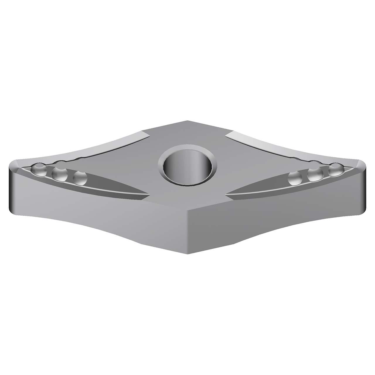 Sumitomo 19T3375 | VNMG332EUP-AC8035P 0.3750" Circle Diameter x 3.81mm Hole Diameter x 0.0315" Radius Absotech Coated Carbide Turning Insert