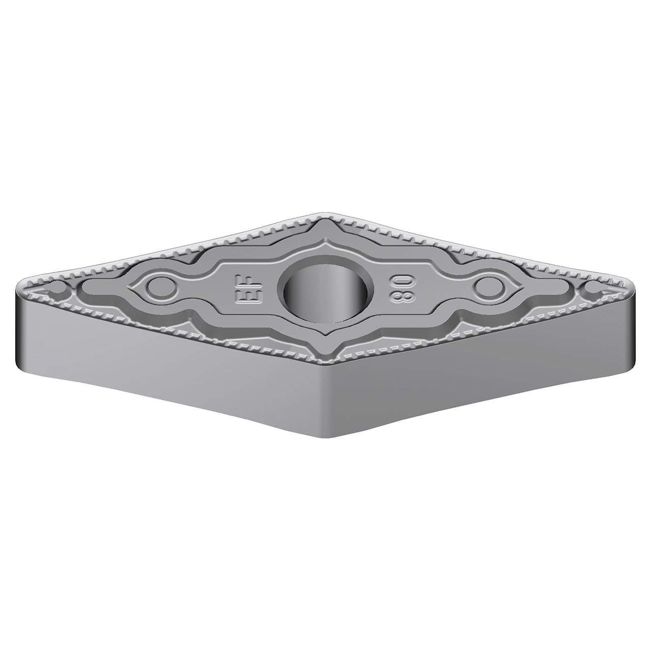 Sumitomo 19T3CHU | VNMG330.5EEF-AC8035P 0.3750" Circle Diameter x 3.81mm Hole Diameter x 0.0079" Radius Absotech Coated Carbide Turning Insert