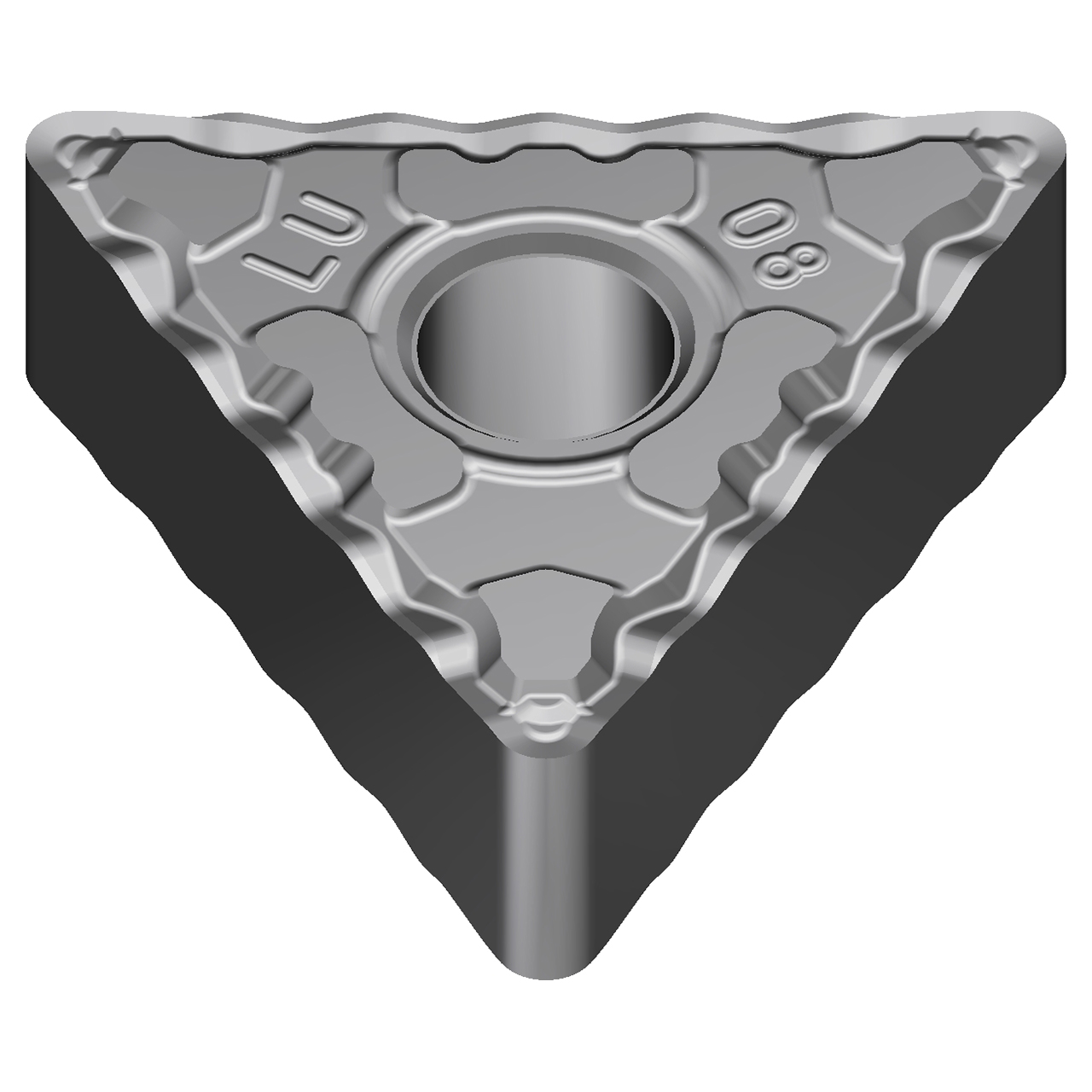 Sumitomo 19T3BTX | TNMG332ELU-AC8035P 0.3750" Circle Diameter x 3.81mm Hole Diameter x 0.0315" Radius Absotech Coated Carbide Turning Insert