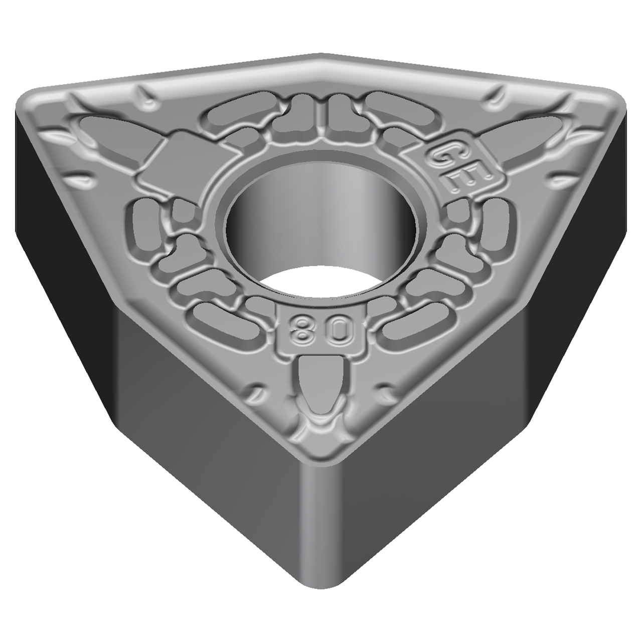 Sumitomo 19T3CCF | WNMG434EGE-AC8035P 0.5000" Circle Diameter x 5.16mm Hole Diameter x 0.0630" Radius Absotech Coated Carbide Turning Insert