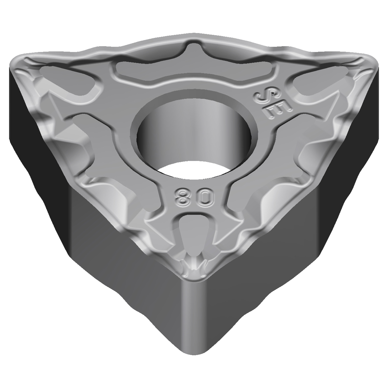 Sumitomo 19T3AWR | WNMG433ESE-AC8035P 0.5000" Circle Diameter x 5.16mm Hole Diameter x 0.0472" Radius Absotech Coated Carbide Turning Insert