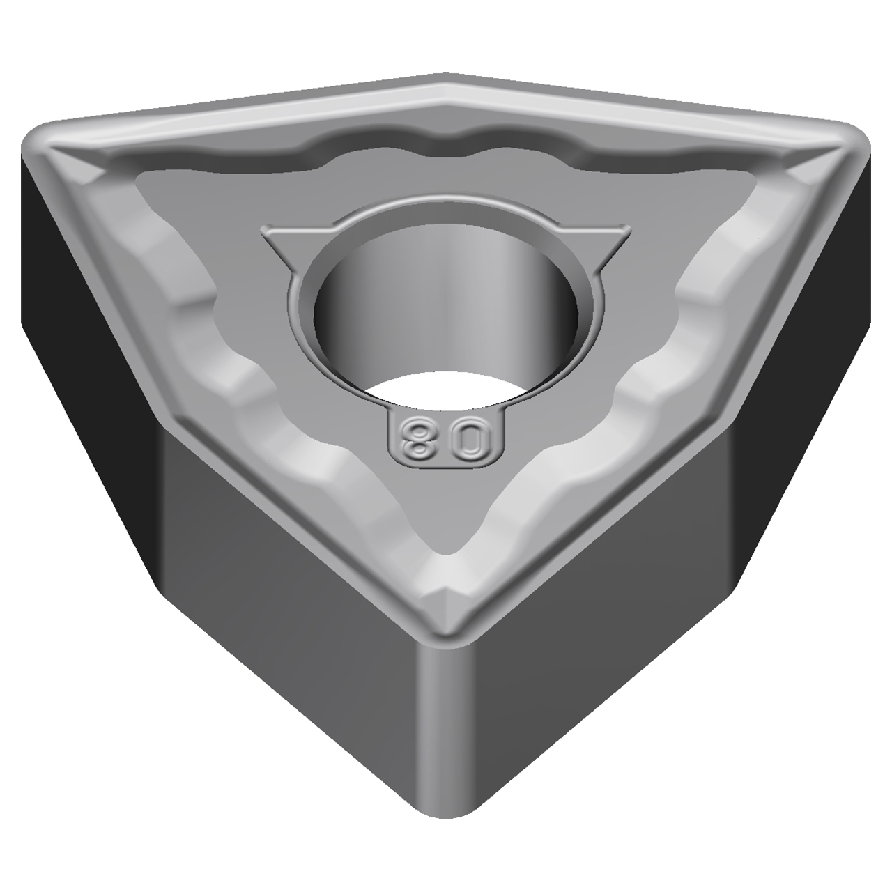 Sumitomo 19T3CNY | WNMG433EEM-AC8035P 0.5000" Circle Diameter x 5.16mm Hole Diameter x 0.0472" Radius Absotech Coated Carbide Turning Insert