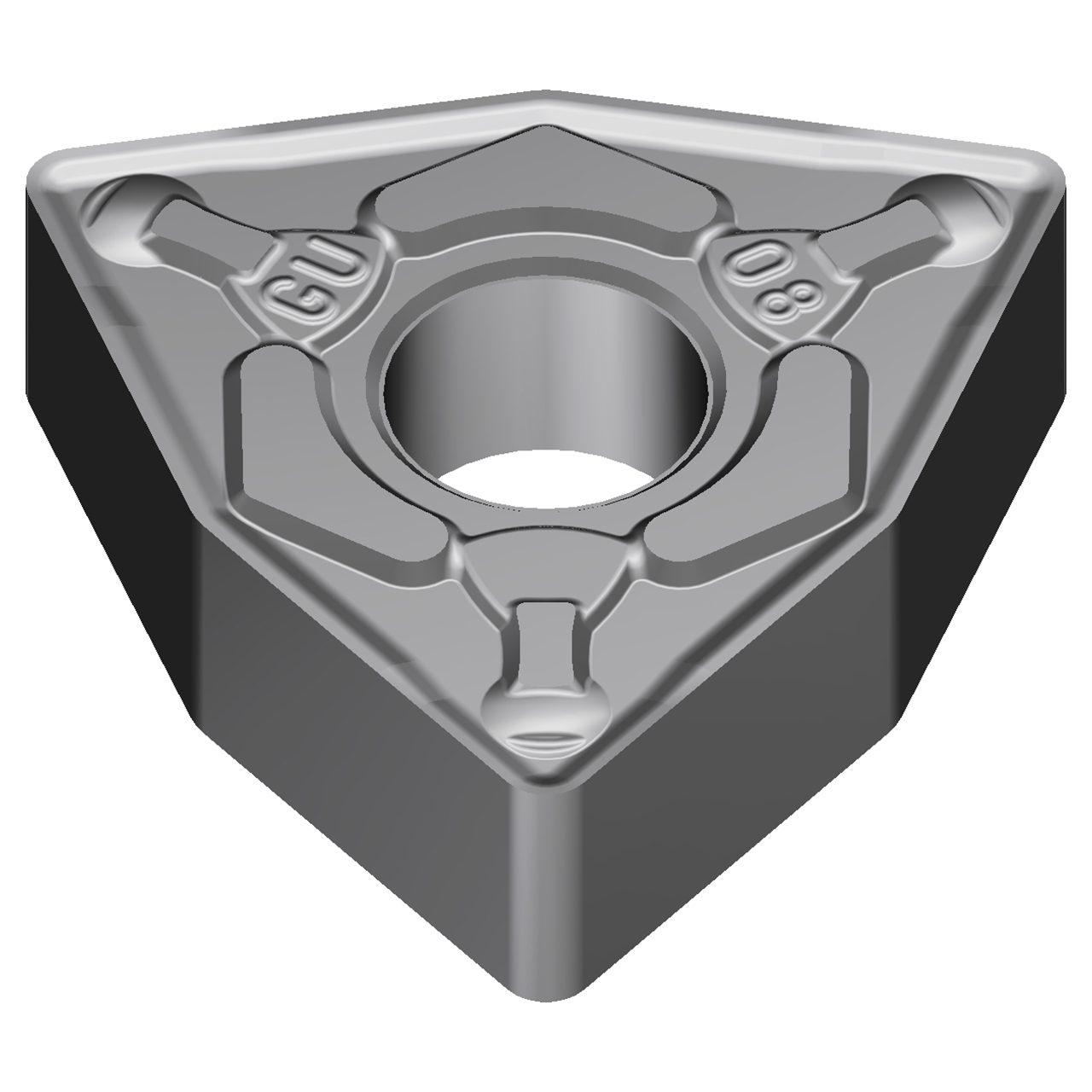 Sumitomo 19T4CRD | WNMG332EGU-AC8015P 0.3750" Circle Diameter x 3.81mm Hole Diameter x 0.0315" Radius Absotech Coated Carbide Turning Insert