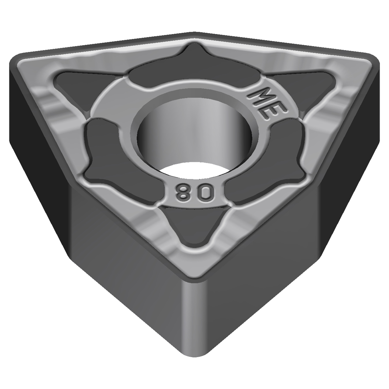 Sumitomo 19P7CEM | WNMG432EME-AC8025P 0.5000" Circle Diameter x 5.16mm Hole Diameter x 0.0315" Radius Absotech Coated Carbide Turning Insert