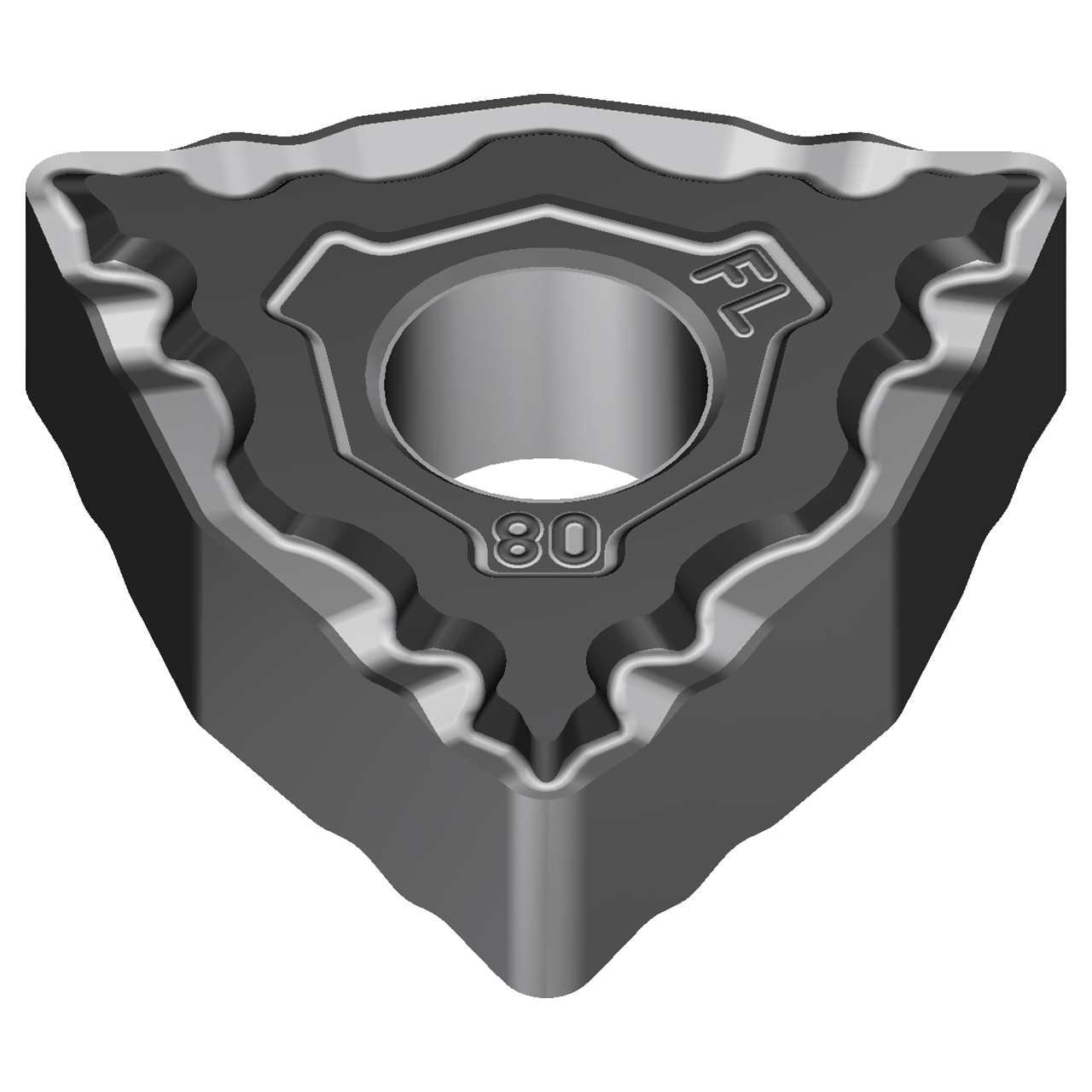 Sumitomo 19P7BTS | WNMG432EFL-AC8025P 0.5000" Circle Diameter x 5.16mm Hole Diameter x 0.0315" Radius Absotech Coated Carbide Turning Insert