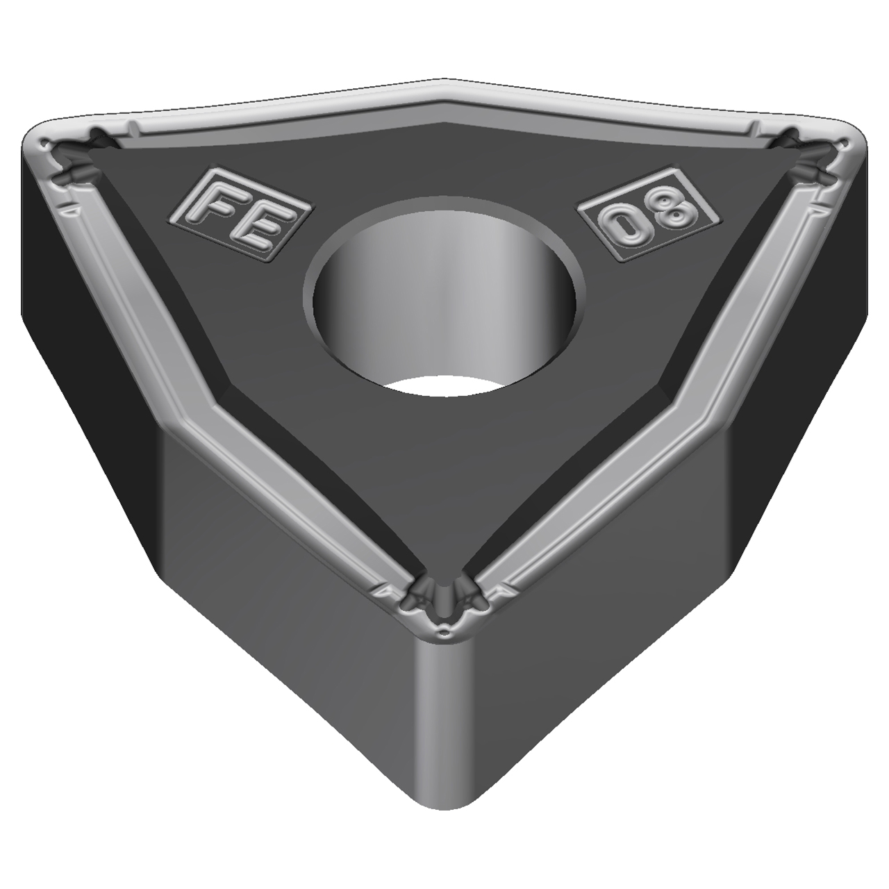 Sumitomo 19P7CUH | WNMG431EFE-AC8025P 0.5000" Circle Diameter x 5.16mm Hole Diameter x 0.0157" Radius Absotech Coated Carbide Turning Insert