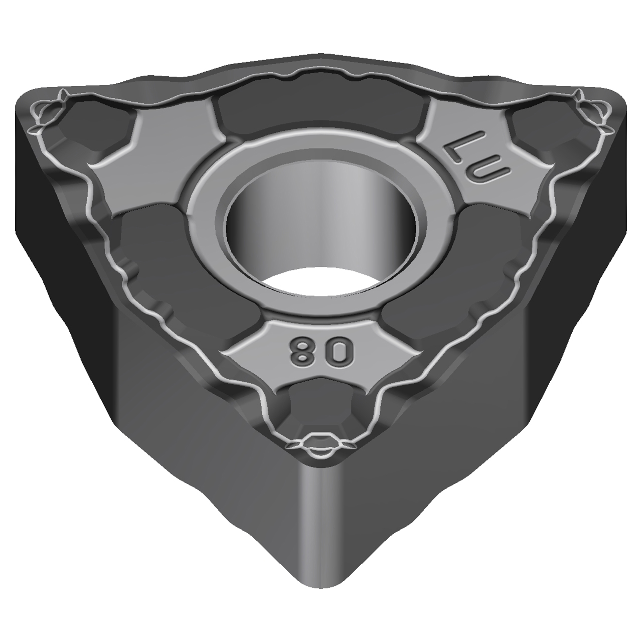 Sumitomo 19P7CQY | WNMG332ELU-AC8025P 0.3750" Circle Diameter x 3.81mm Hole Diameter x 0.0315" Radius Absotech Coated Carbide Turning Insert