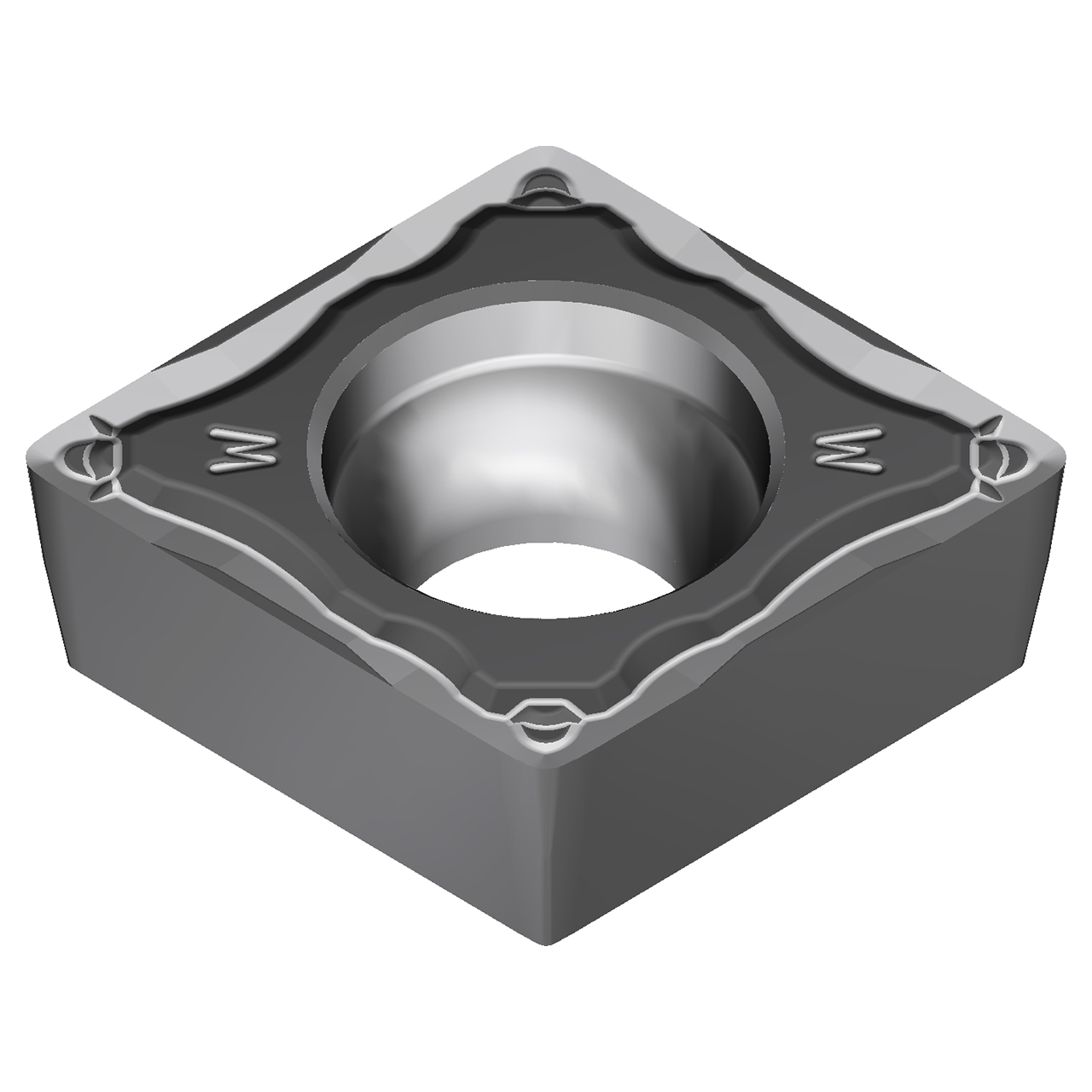 Sumitomo 19P7BVZ | CCMT32.52ELUW-AC8025P 0.3750" Circle Diameter x 4.40mm Hole Diameter x 0.0315" Radius Absotech Coated Carbide Turning Insert