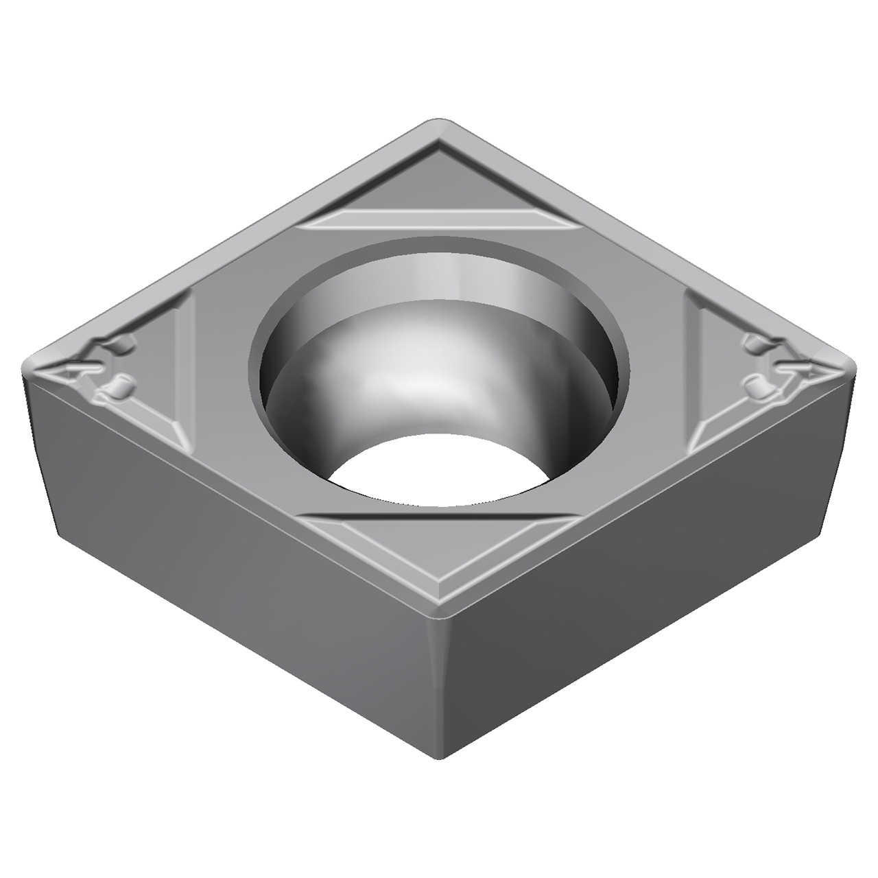 Sumitomo 19T3CKX | CCMT21.52ELB-AC8035P 0.2500" Circle Diameter x 2.80mm Hole Diameter x 0.0315" Radius Absotech Coated Carbide Turning Insert