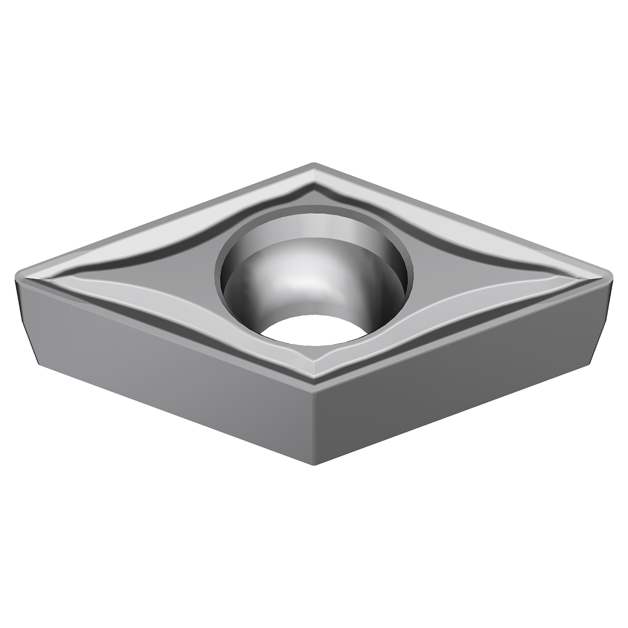 Sumitomo 19T4756 | DCMT32.51EMU-AC8015P 0.3750" Circle Diameter x 4.40mm Hole Diameter x 0.0157" Radius Absotech Coated Carbide Turning Insert