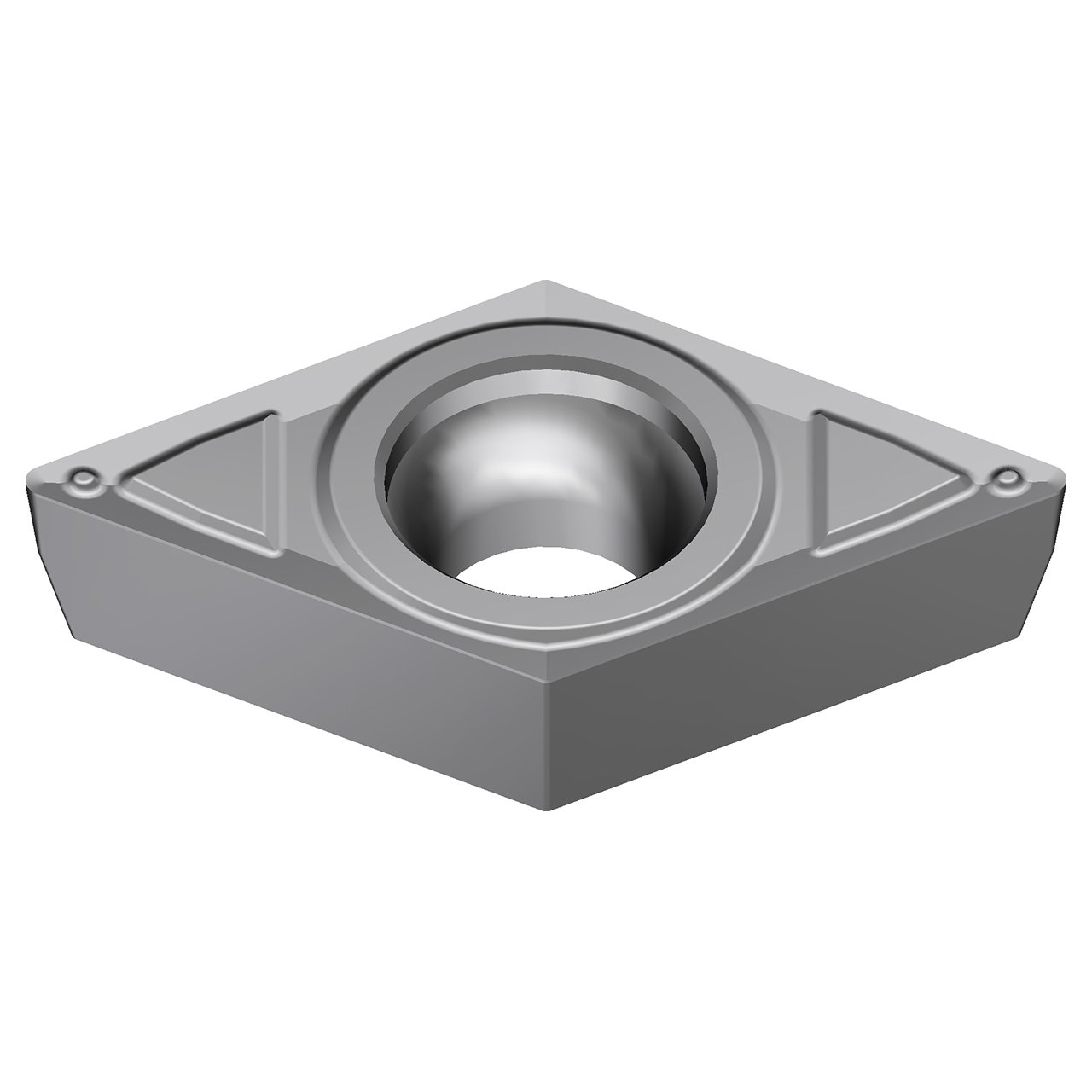 Sumitomo 19T3W62 | DCMT32.52ENK-AC8035P 0.3750" Circle Diameter x 4.40mm Hole Diameter x 0.0315" Radius Absotech Coated Carbide Turning Insert