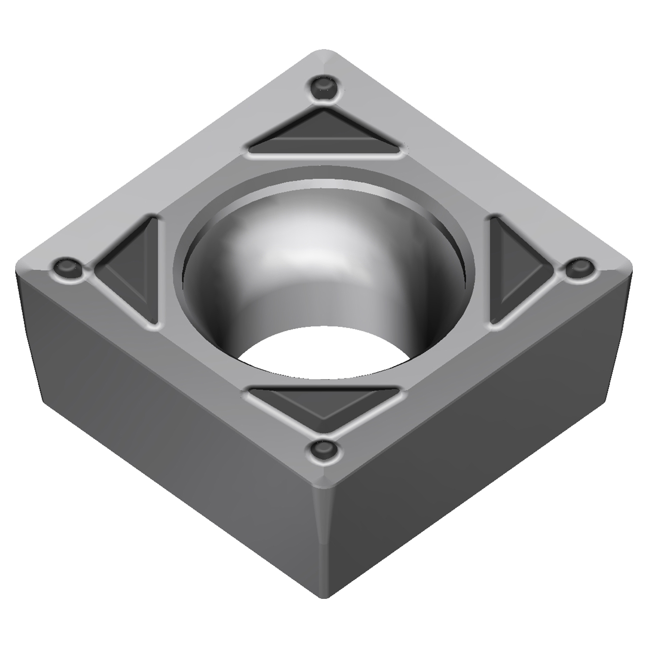Sumitomo 19P7W7L | SCMT32.52ENK-AC8025P 0.3750" Circle Diameter x 4.40mm Hole Diameter x 0.0315" Radius Absotech Coated Carbide Turning Insert