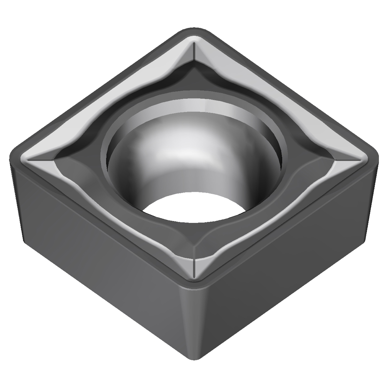 Sumitomo 19P7757 | SCMT32.52EMU-AC8025P 0.3750" Circle Diameter x 4.40mm Hole Diameter x 0.0315" Radius Absotech Coated Carbide Turning Insert