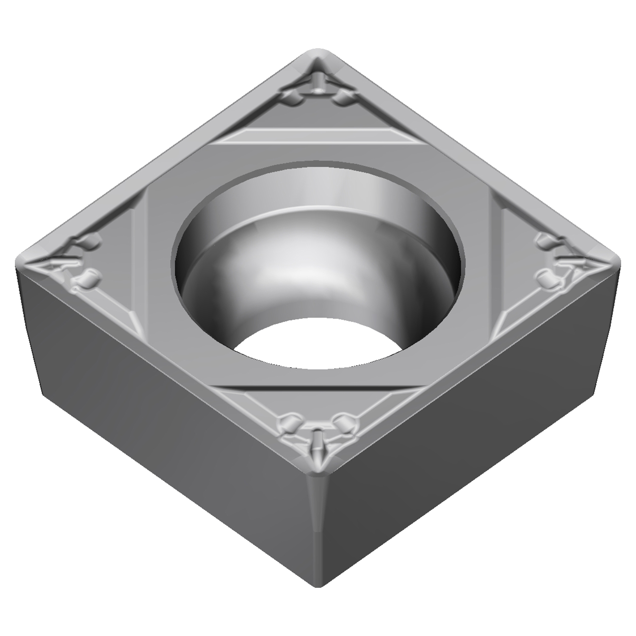Sumitomo 19T3CPC | SCMT32.52ELB-AC8035P 0.3750" Circle Diameter x 4.40mm Hole Diameter x 0.0315" Radius Absotech Coated Carbide Turning Insert