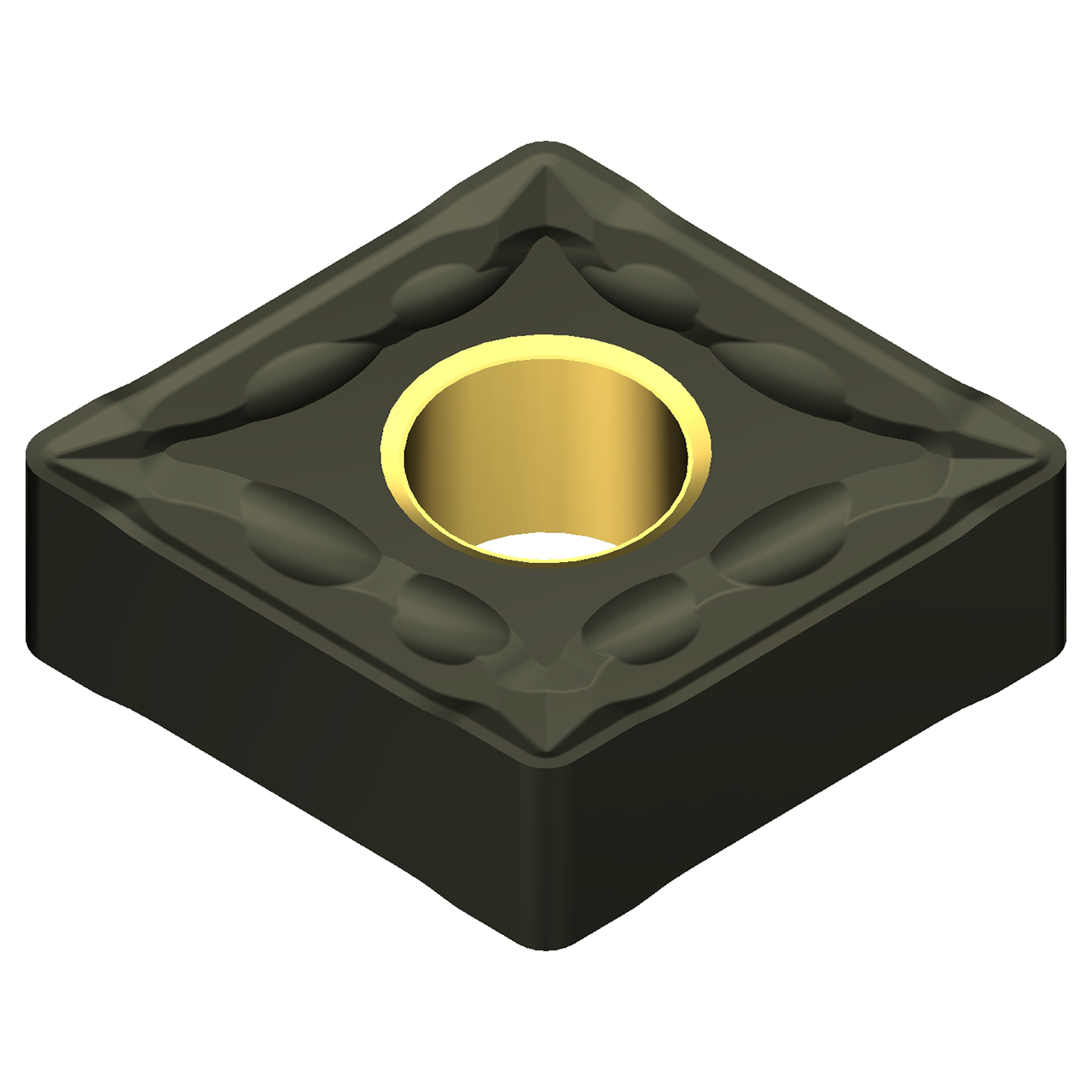 Sumitomo 19T1AFI | CNMG432EMU-AC4010K 0.5000" Circle Diameter x 5.16mm Hole Diameter x 0.0315" Radius Absotech Coated Carbide Turning Insert