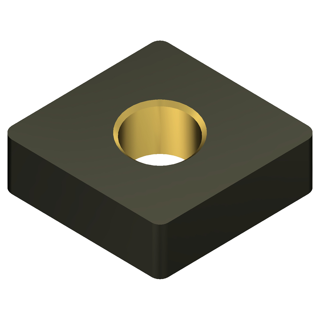 Sumitomo 19T2273 | CNMA433-AC4015K 0.5000" Circle Diameter x 5.16mm Hole Diameter x 0.0472" Radius Absotech Coated Carbide Turning Insert