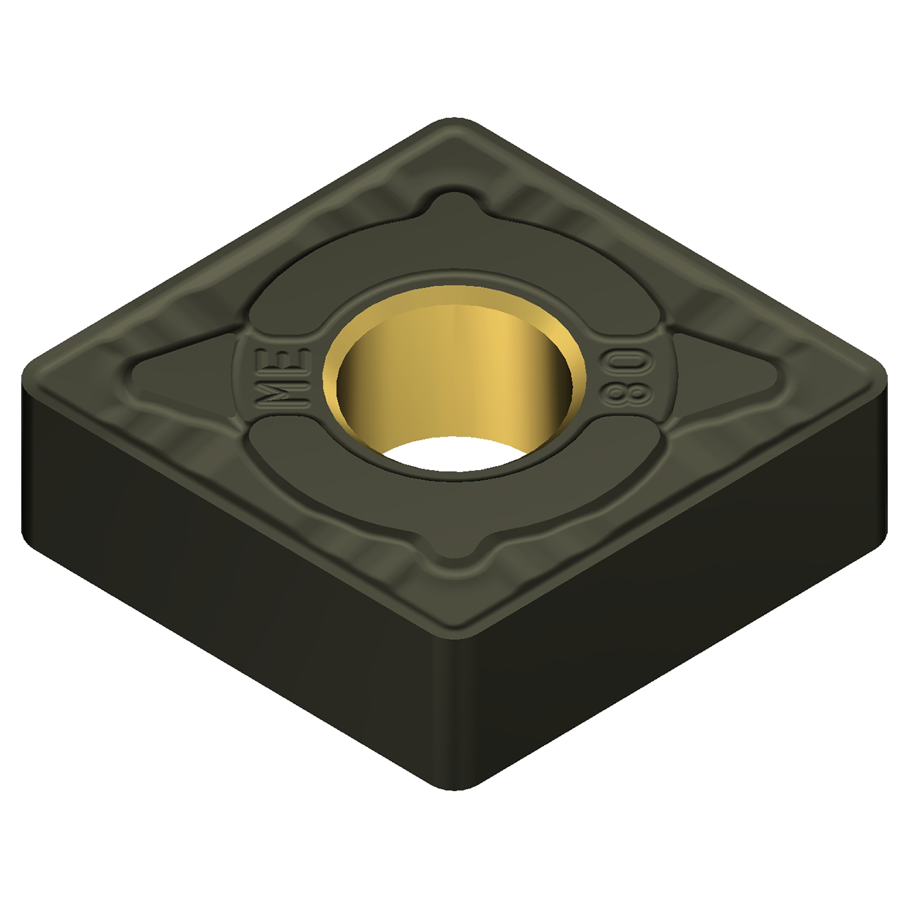 Sumitomo 19T2CSA | CNMG646EME-AC4015K 0.7500" Circle Diameter x 7.94mm Hole Diameter x 0.0945" Radius Absotech Coated Carbide Turning Insert
