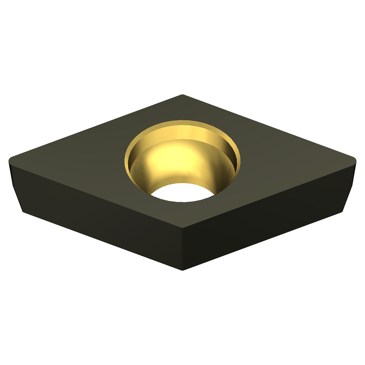 Sumitomo 19T2BQM | DCMA32.52-AC4015K 0.3750" Circle Diameter x 4.40mm Hole Diameter x 0.0315" Radius Absotech Coated Carbide Turning Insert