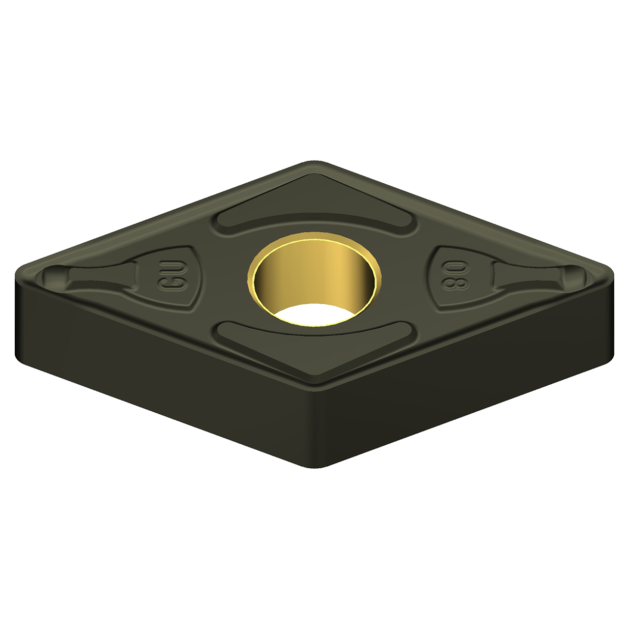 Sumitomo 19T2BRG | DNMG332EGU-AC4015K 0.3750" Circle Diameter x 3.81mm Hole Diameter x 0.0315" Radius Absotech Coated Carbide Turning Insert