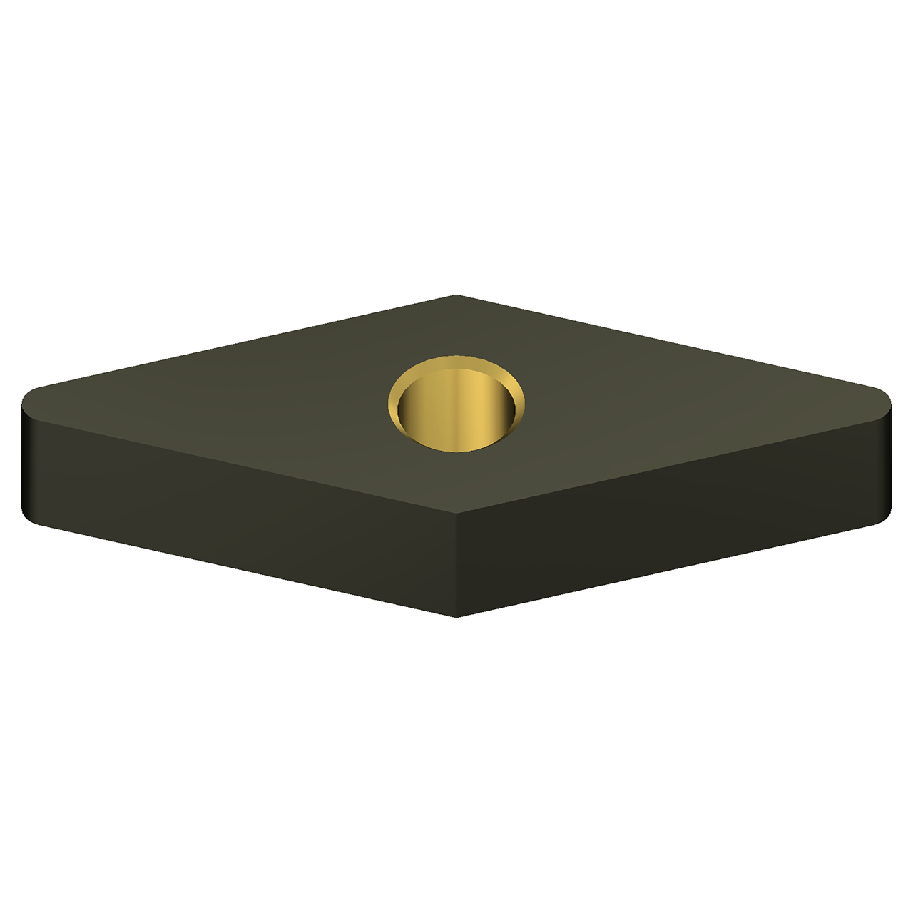 Sumitomo 19T2295 | VNMA333-AC4015K 0.3750" Circle Diameter x 3.81mm Hole Diameter x 0.0472" Radius Absotech Coated Carbide Turning Insert