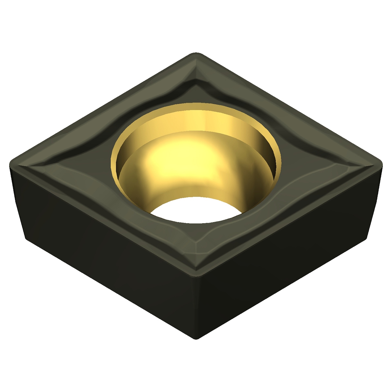 Sumitomo 191R636 | CPMT2.51.52EMU-AC420K 0.3126" Circle Diameter x 3.40mm Hole Diameter x 0.0315" Radius Super FF Coated Carbide Turning Insert