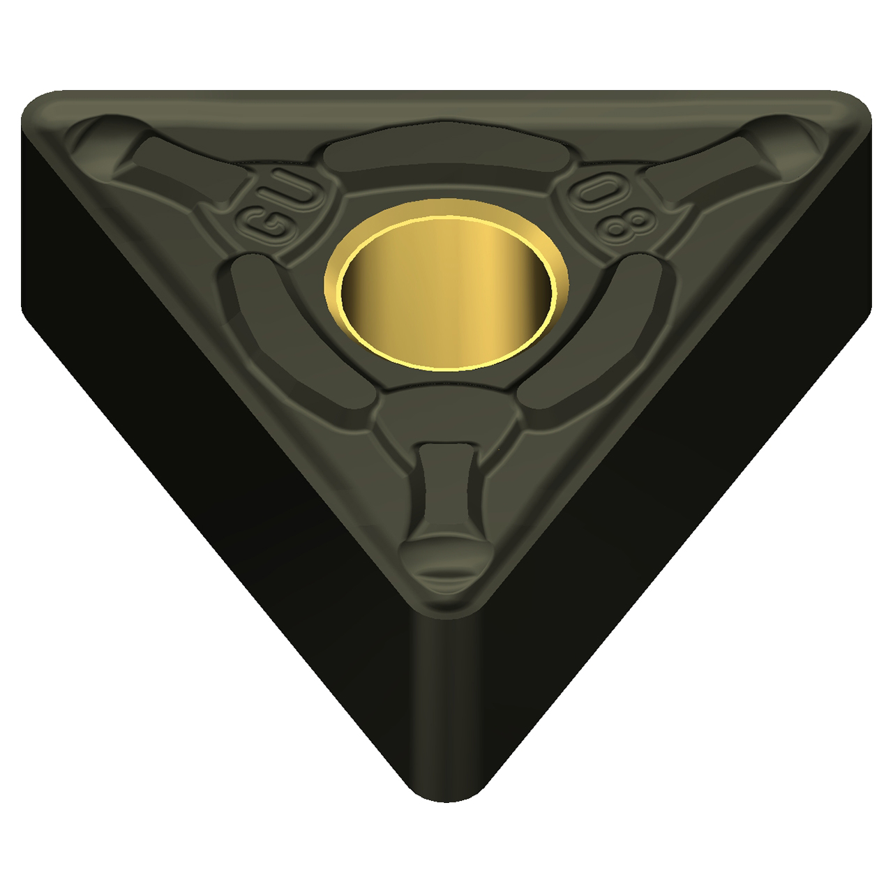 Sumitomo 19T1232 | TNMG331EGU-AC4010K 0.3750" Circle Diameter x 3.81mm Hole Diameter x 0.0157" Radius Absotech Coated Carbide Turning Insert