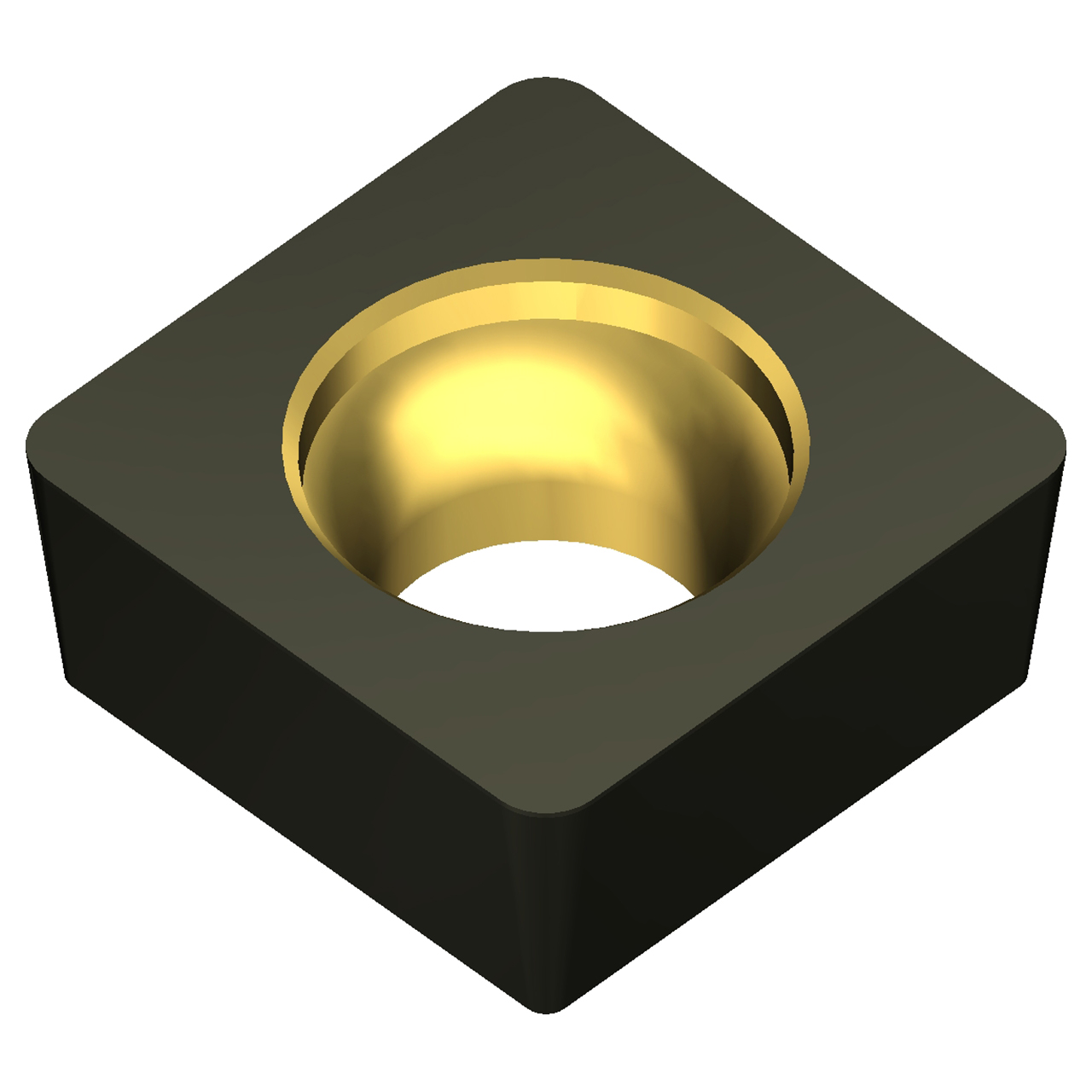 Sumitomo 191RBQQ | SCMA433-AC420K 0.5000" Circle Diameter x 5.50mm Hole Diameter x 0.0472" Radius Super FF Coated Carbide Turning Insert