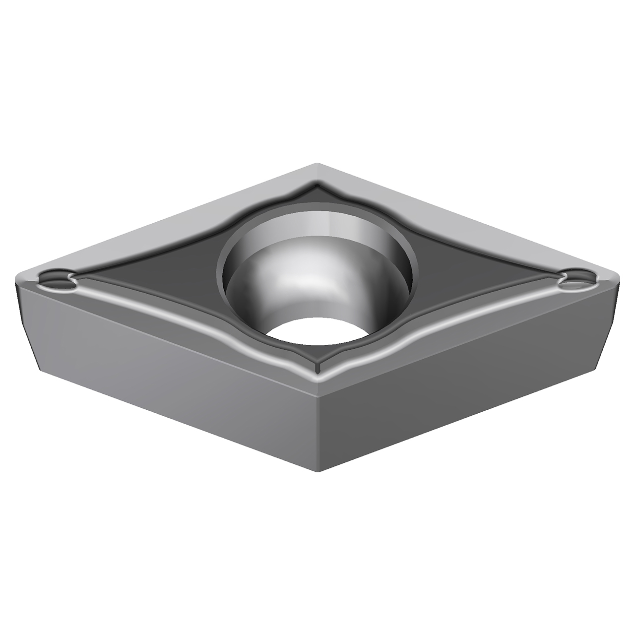 Sumitomo 19R5BPH | DCMT21.51ESU-AC6020M 0.2500" Circle Diameter x 2.80mm Hole Diameter x 0.0157" Radius Absotech Coated Carbide Turning Insert