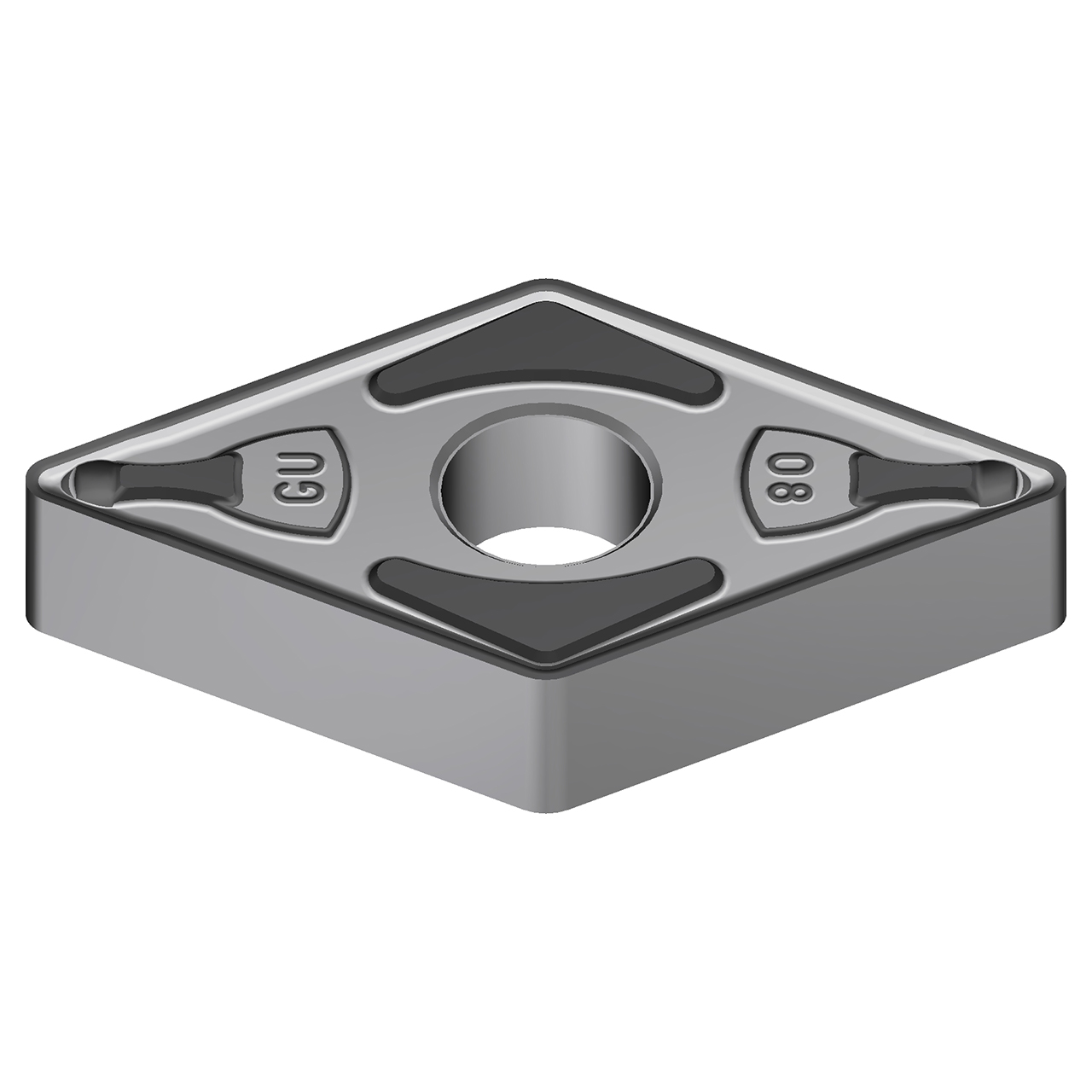 Sumitomo 19R5339 | DNMG432EGU-AC6020M 0.5000" Circle Diameter x 5.16mm Hole Diameter x 0.0315" Radius Absotech Coated Carbide Turning Insert