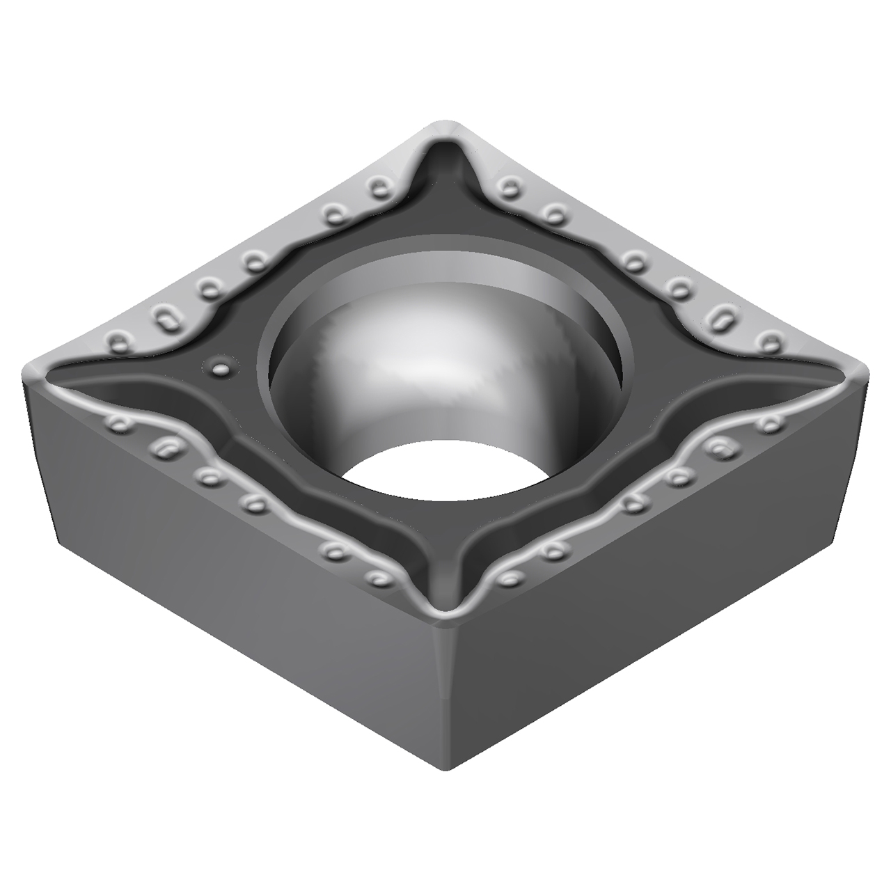 Sumitomo 1N6C006 | CCGT32.50.5MESI-AC6030M 0.3750" Circle Diameter x 4.40mm Hole Diameter x 0.0079" Radius Absotech Coated Carbide Turning Insert