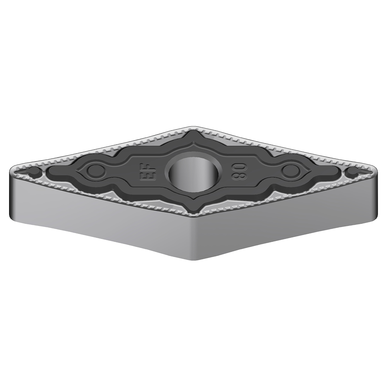 Sumitomo 19R5CHU | VNMG330.5EEF-AC6020M 0.3750" Circle Diameter x 3.81mm Hole Diameter x 0.0079" Radius Absotech Coated Carbide Turning Insert