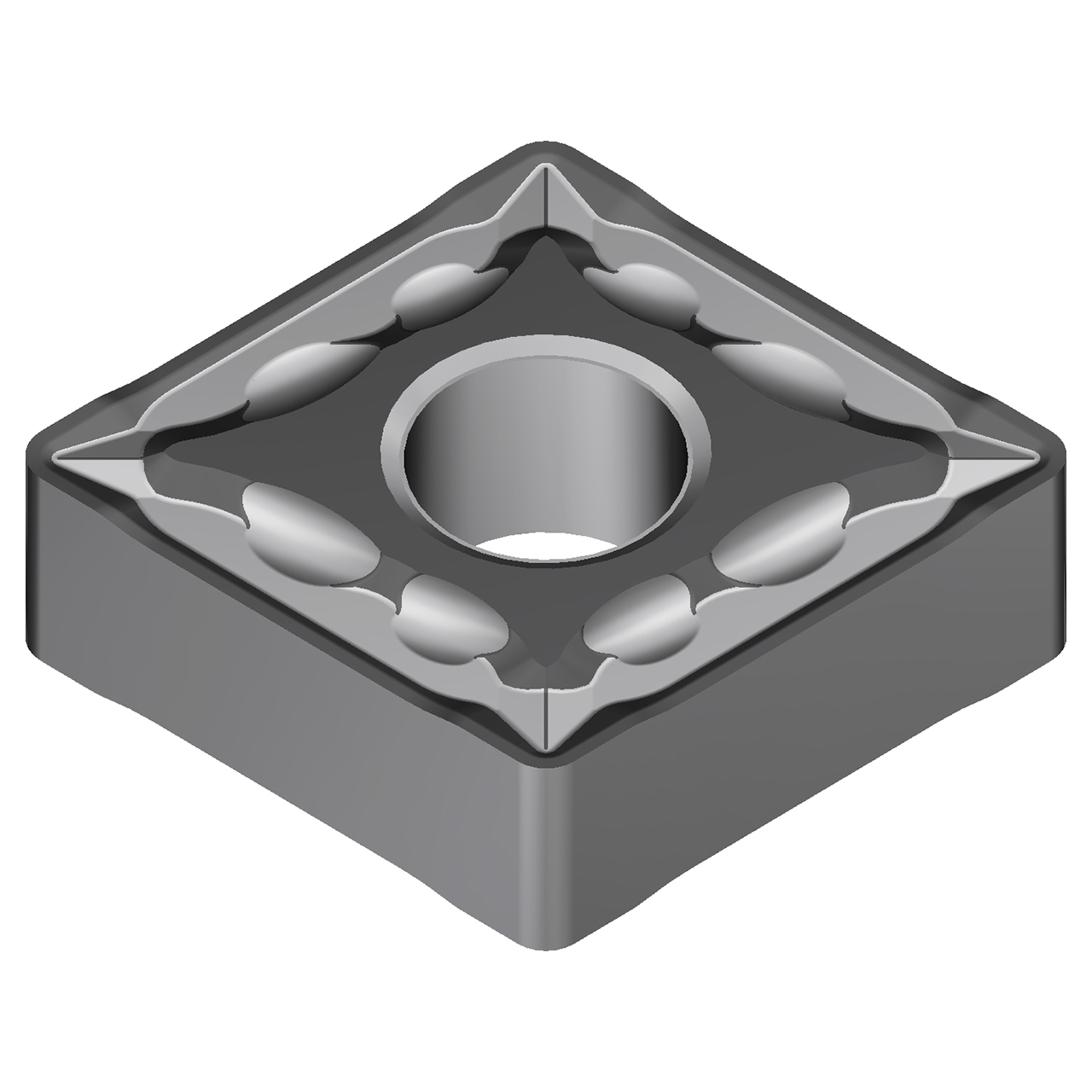 Sumitomo 196CAFI | CNMG432EMU-AC6030M 0.5000" Circle Diameter x 5.16mm Hole Diameter x 0.0315" Radius Absotech Coated Carbide Turning Insert