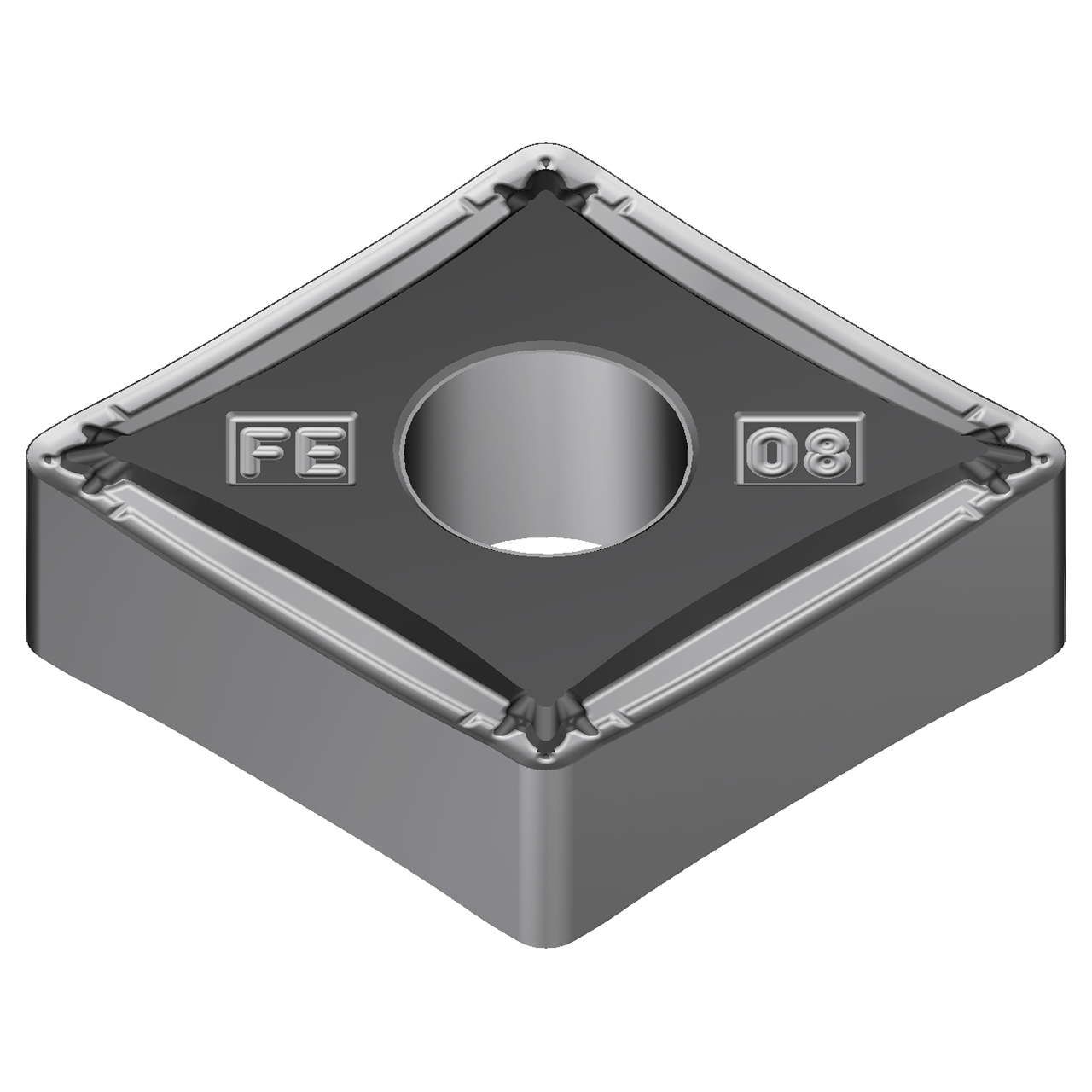 Sumitomo 196CCTC | CNMG433EFE-AC6030M 0.5000" Circle Diameter x 5.16mm Hole Diameter x 0.0472" Radius Absotech Coated Carbide Turning Insert