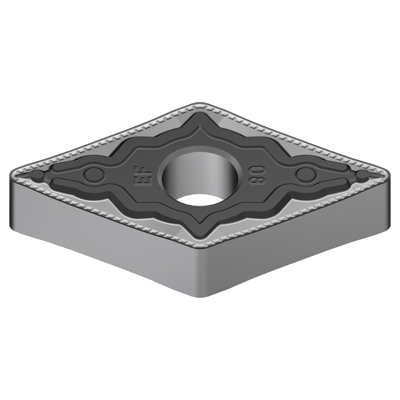 Sumitomo 196CCHT | DNMG443EEF-AC6030M 0.5000" Circle Diameter x 5.16mm Hole Diameter x 0.0472" Radius Absotech Coated Carbide Turning Insert