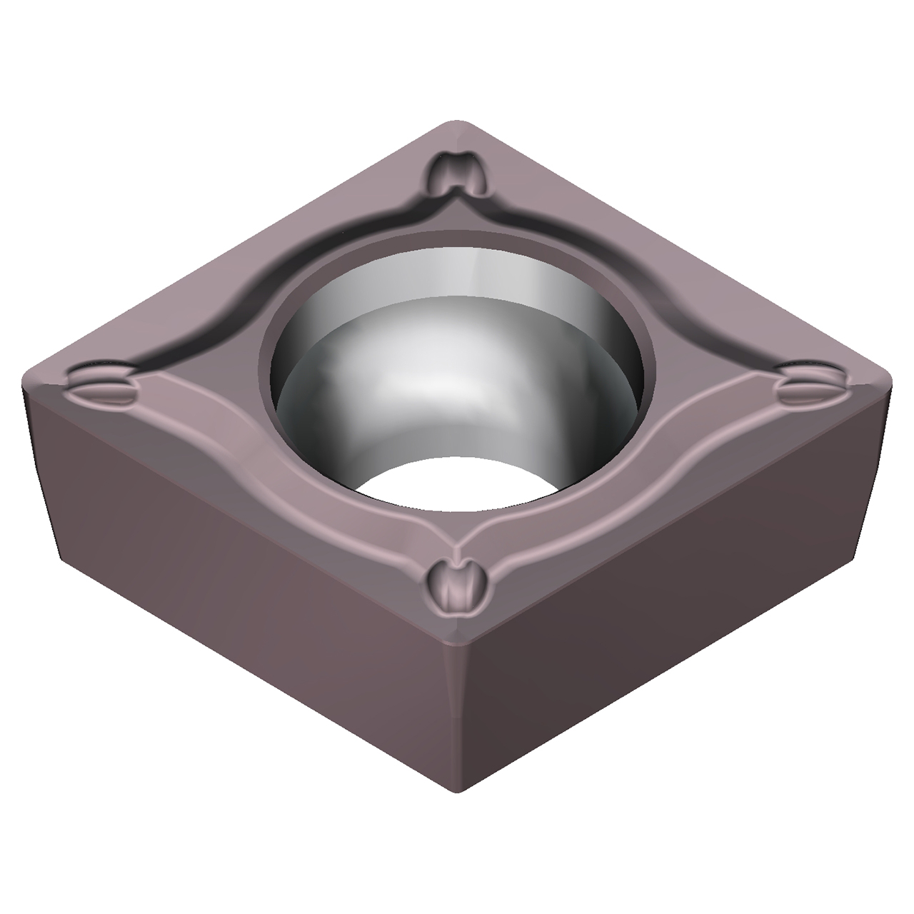 Sumitomo 196DBPF | CCMT32.52ESU-AC6040M 0.3750" Circle Diameter x 4.40mm Hole Diameter x 0.0315" Radius Absotech Coated Carbide Turning Insert