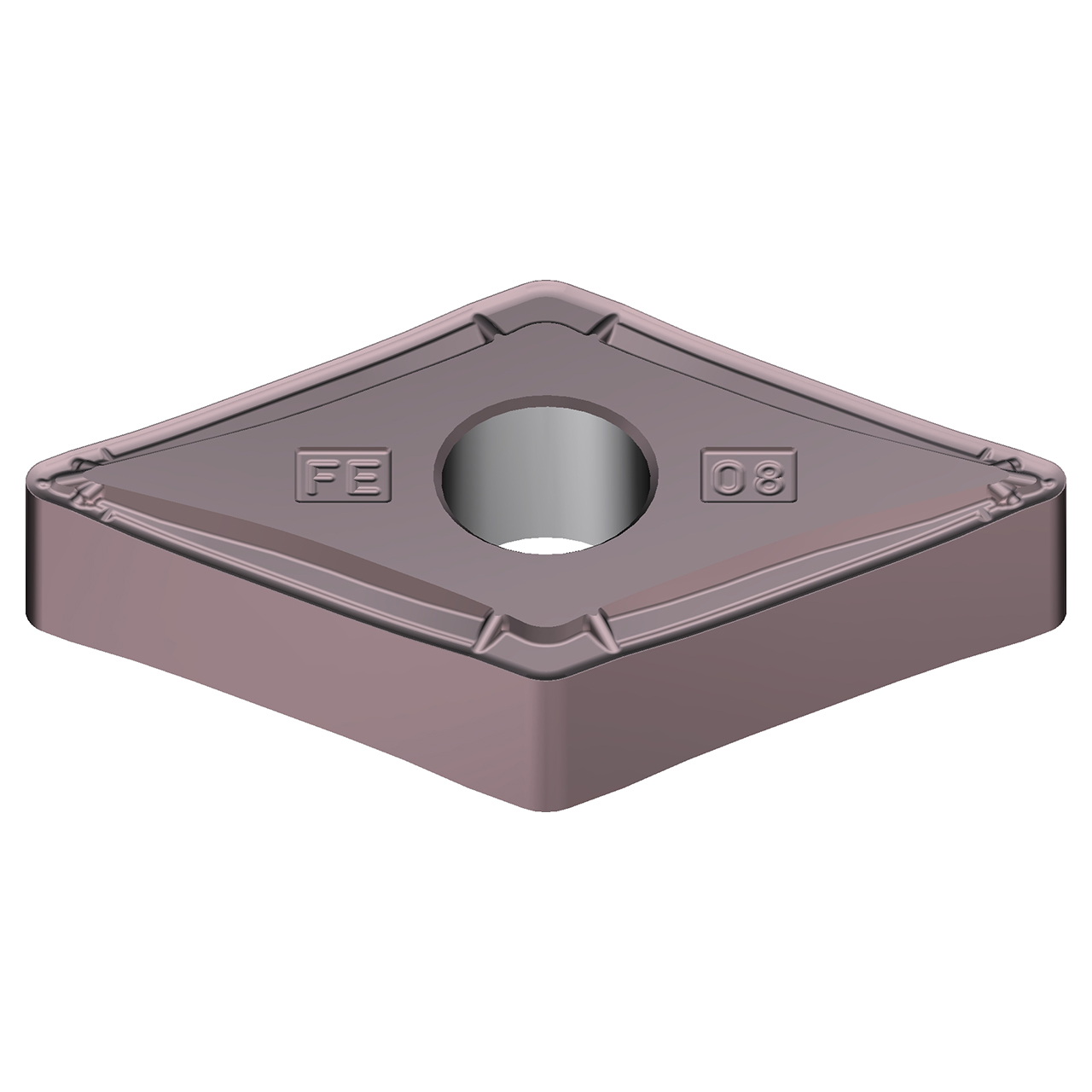 Sumitomo 196DCTG | DNMG430.5EFE-AC6040M 0.5000" Circle Diameter x 5.16mm Hole Diameter x 0.0079" Radius Absotech Coated Carbide Turning Insert