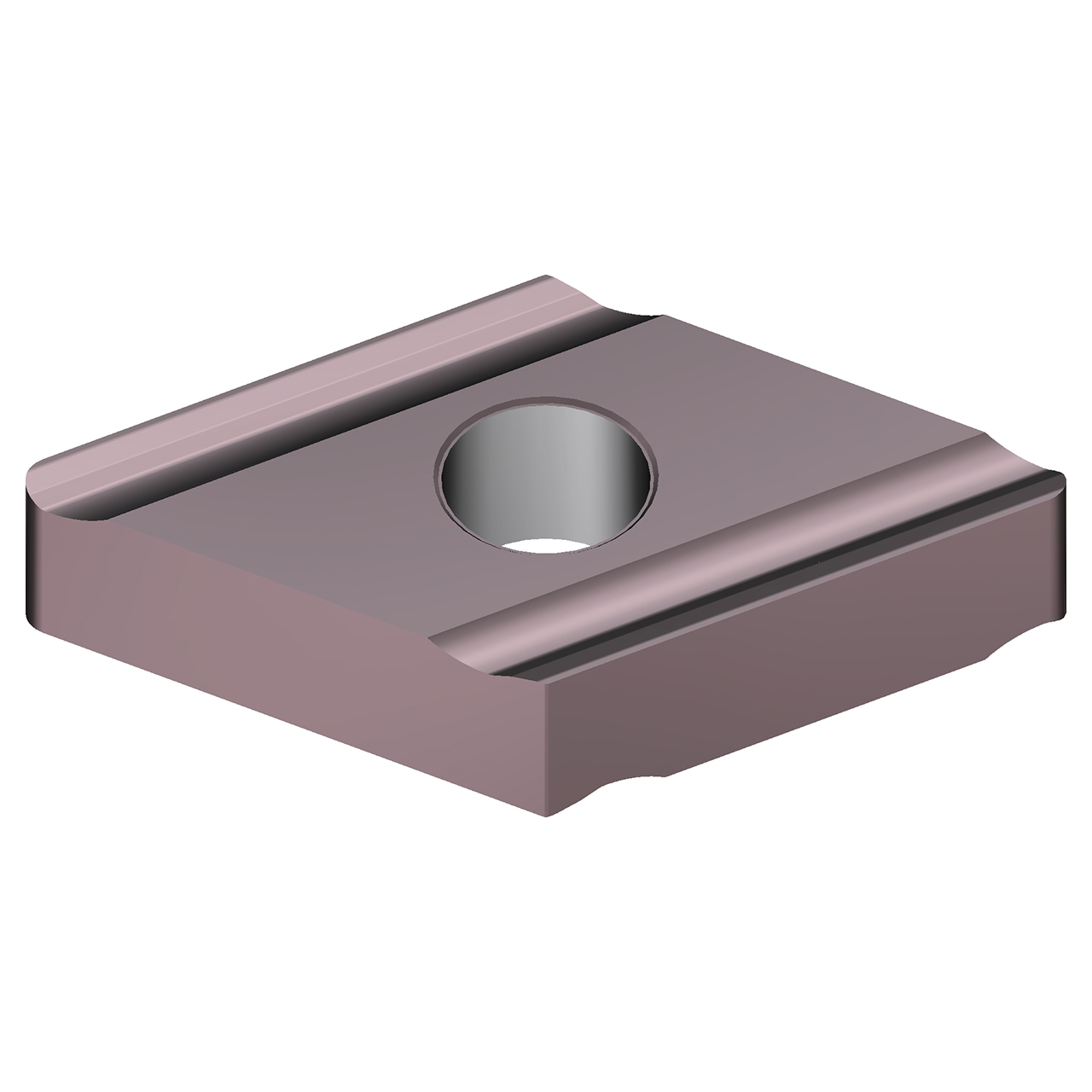 Sumitomo 196DCDF | DNML431EHM-AC6040M 0.5000" Circle Diameter x 5.16mm Hole Diameter x 0.0157" Radius Absotech Coated Carbide Turning Insert