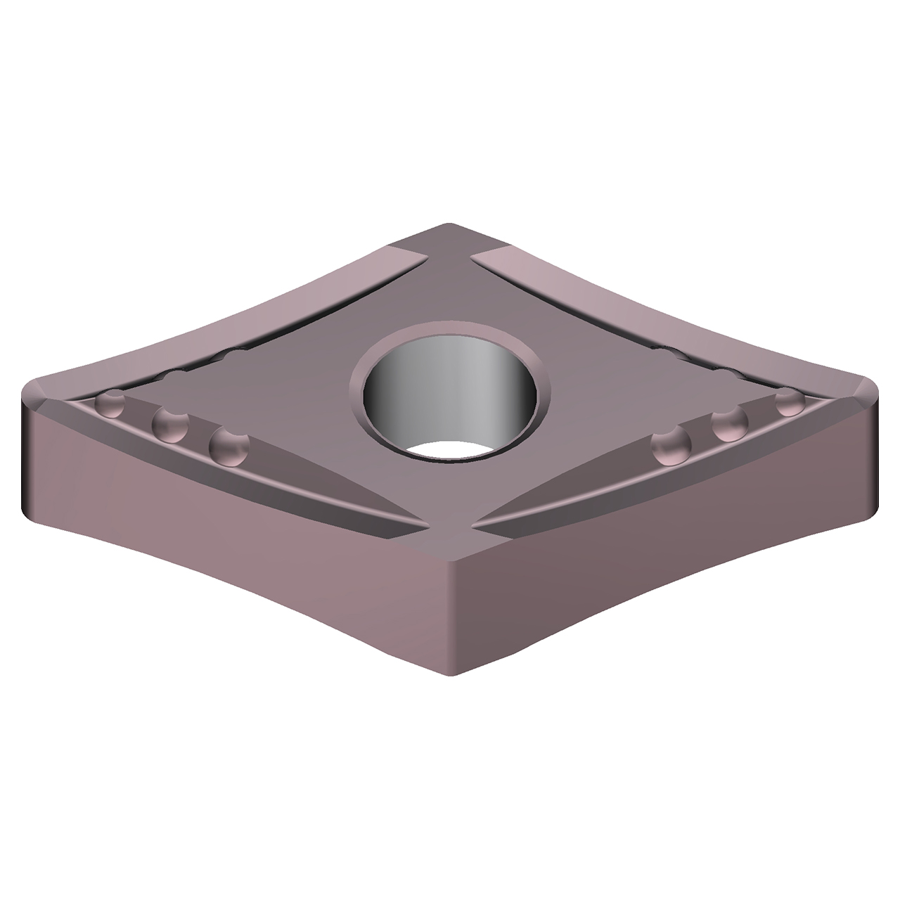 Sumitomo 196D366 | DNMG431EUP-AC6040M 0.5000" Circle Diameter x 5.16mm Hole Diameter x 0.0157" Radius Absotech Coated Carbide Turning Insert