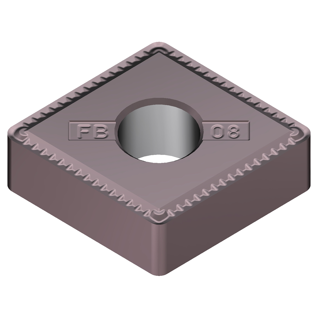 Sumitomo 196DCUS | CNMG432EFB-AC6040M 0.5000" Circle Diameter x 5.16mm Hole Diameter x 0.0315" Radius Absotech Coated Carbide Turning Insert